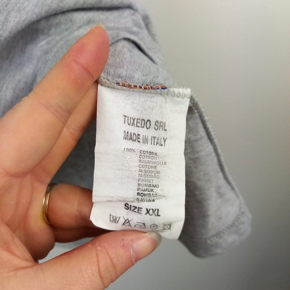 Vintage Castelbajac Paris Graphic Print Grey Tshirt - Picture 6 of 6